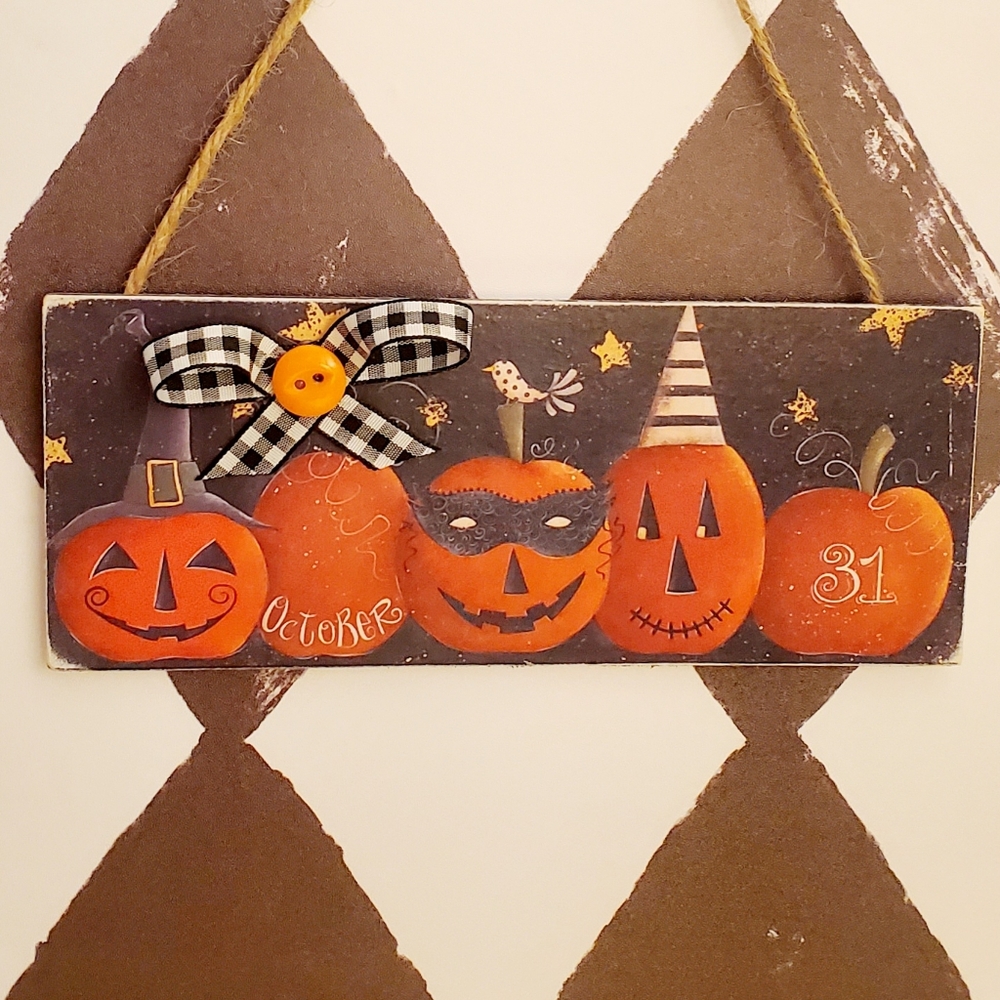 🆕️Halloween Pumpkin Hanging Wall Decor